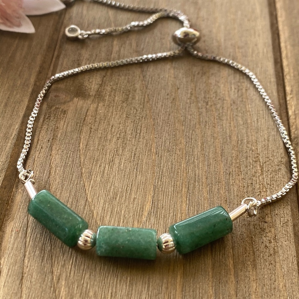Grade A Aventurine bracelet - Picture 1 of 4